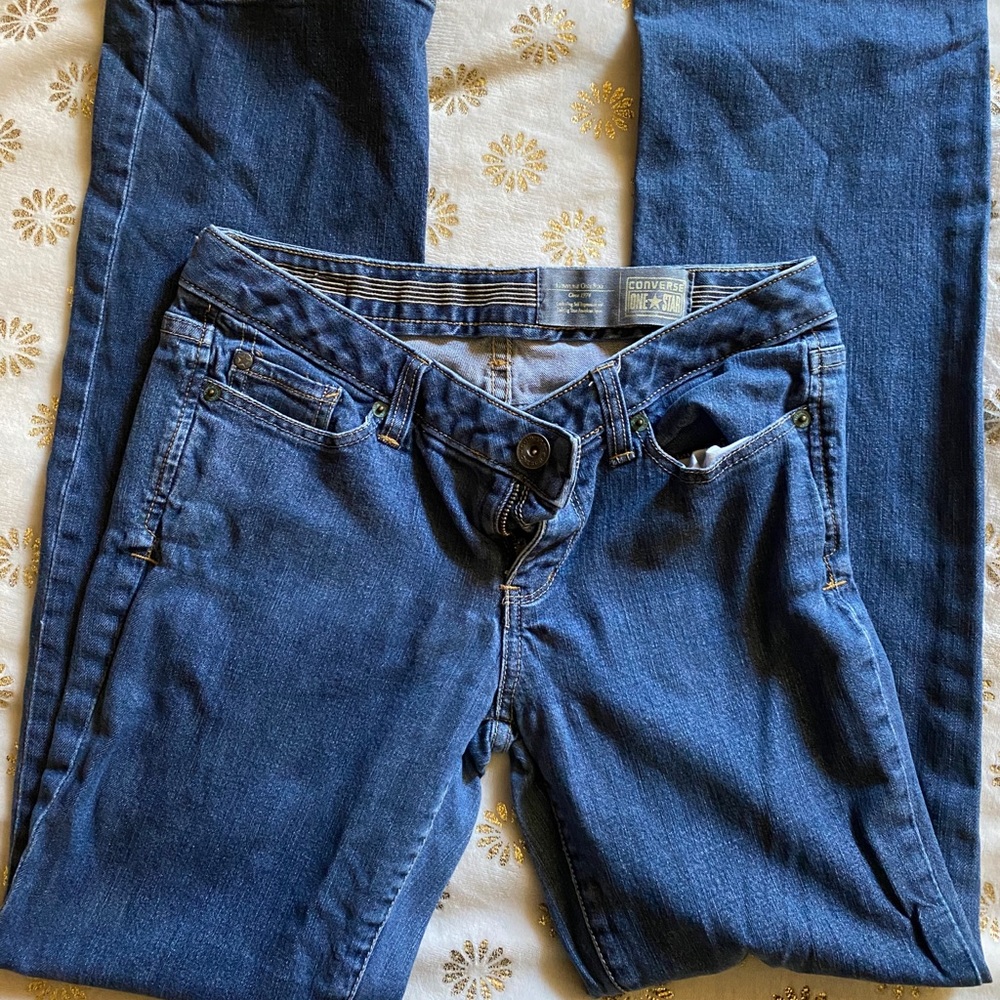 Converse one star jeans